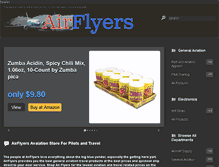 Tablet Screenshot of airflyers.net