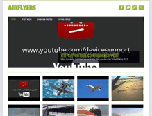 Tablet Screenshot of airflyers.org